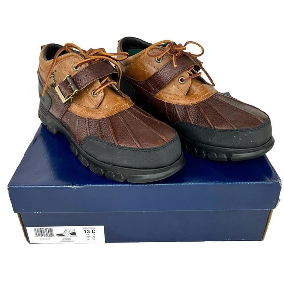 Ralph Lauren Other - NEW Polo Ralph Lauren Brown Tan DOVER III Leather Boot Boots Size 13D